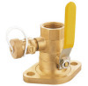 Brass Rotating Flanged Ball Valve