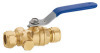 Brass Compression Ball Valve With Drain