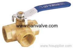 Three-Way Ball Valve