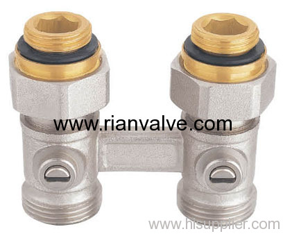 286 Nickle Plated Heating Ball Valve