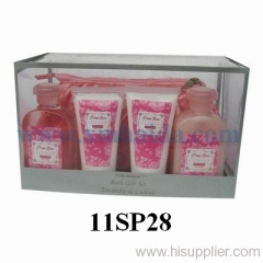 PVC bath gift set