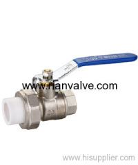 Brass PP-R Ball Valve Female Union