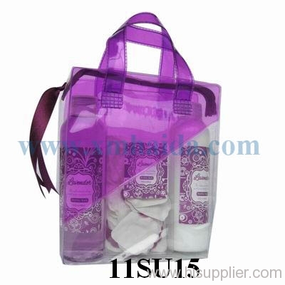 PVC bag bath set