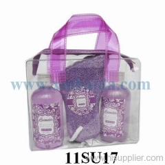 PVC bag bath set