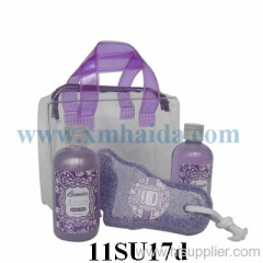 PVC bag bath set