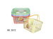 Plastic shopping basket