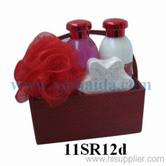 Basket bath set