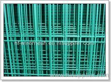 PVC Coated Welded Wire Mesh Panels Fence