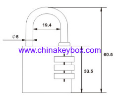 combination padlocks