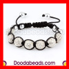 Fashion Shamballa Bracelet with Crystal Disco Beads