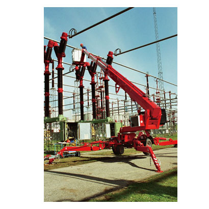 Trail-type aerial working platform