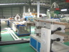 wood and plastic extrusion line