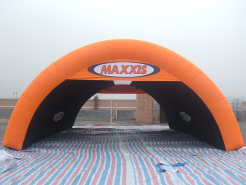 Inflatable tent