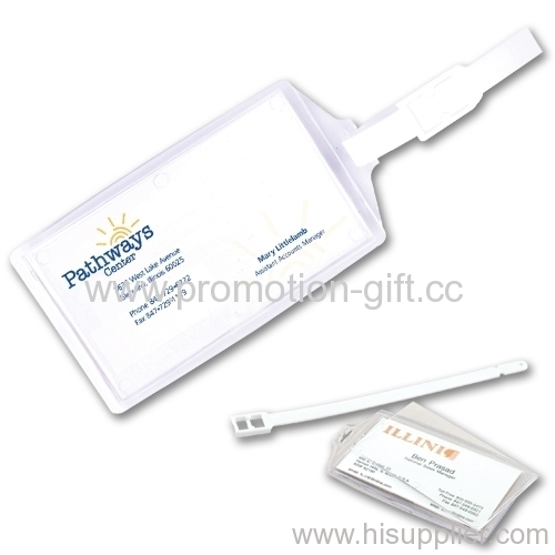 Snap-In Luggage Tag