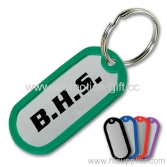 Dog Tag Keytag