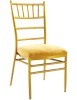 stacking golden chiavari dining chair