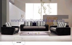 upholstered modern fabric sofa set