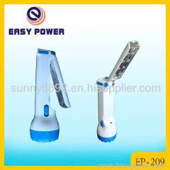 rechargeable torch with reading lamp