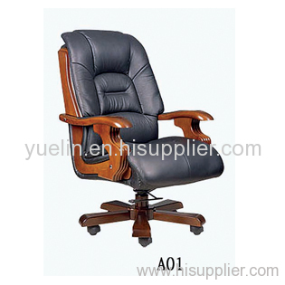 Wooden executive chair