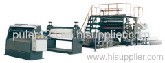 wood plastic profile extrusion line