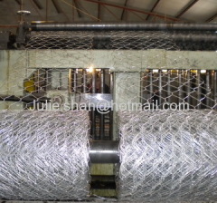 Hexagonal wire mesh net