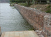 Gabion fence