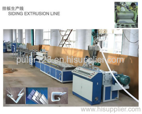 Wood and Plastic Profile production line