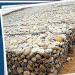 Gabion fence