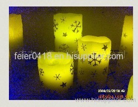 electronic resin candle light