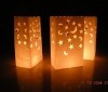 led paper bag candle