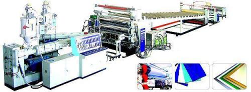 pvc sheet extrusion machine
