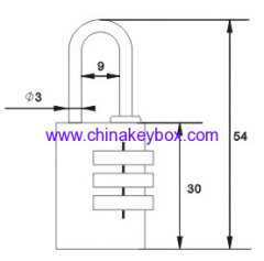 combination padlocks