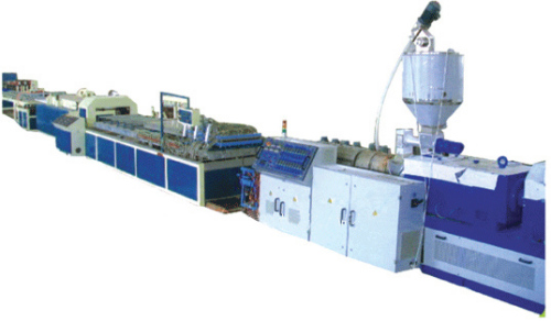 plastic construction template extrusion machine