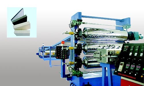 PE PP PS HIPS ABS PVC sheet machine