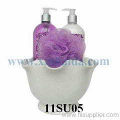 Ceramics bath set