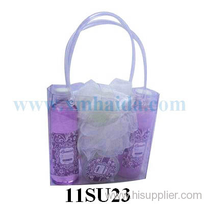 PVC bag bath set