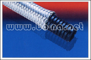 Waterproof And Flameproof Electrical Nylon Hose Whth Weaved Outer-layer