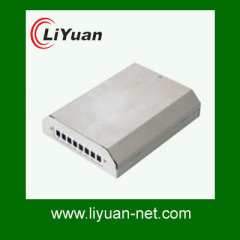 8 core F/O patch panel metal optic box