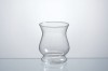 small glass candle holder