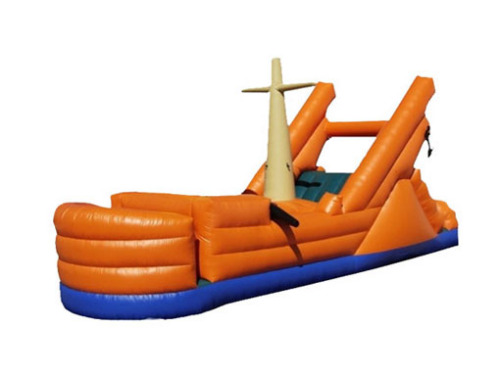 Orange Bateau Viking Bouncer