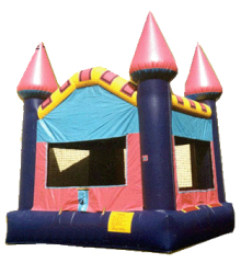 Deep Blue Bouncy Castle