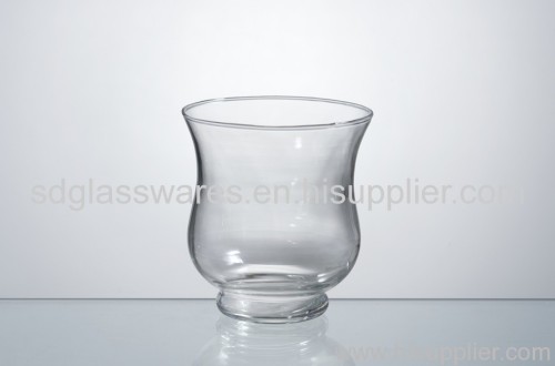 clear hurricane candle holder for wedding