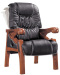 wood arms executive chair