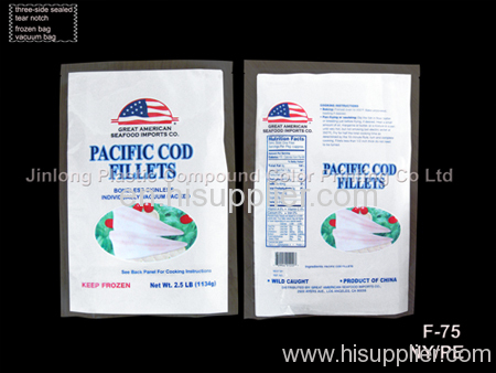 vacuum bag for seafood