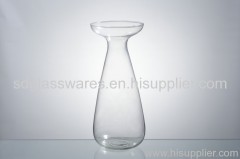 human blown glass vase for home decoration