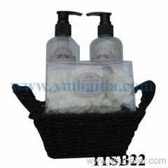 Basket bath set