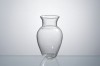 clear glass vase