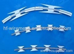 hot galvanized razor barbed wire