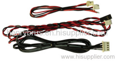 Wire harness cables, connector