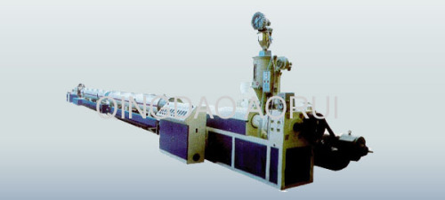 HDPE plastic pipe production machine
